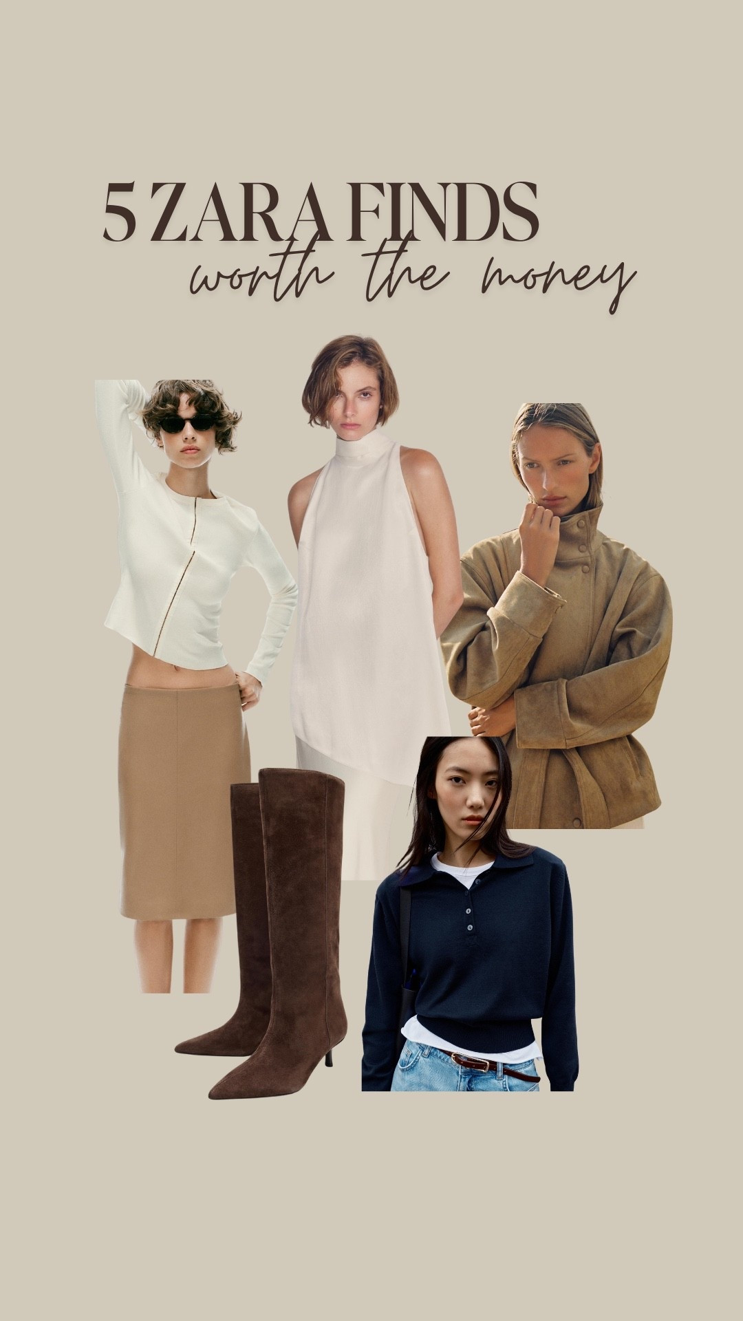 5 Zara finds worth the money 🤎🍂

#LTKautumn #LTKunboxing #LTKstyletip