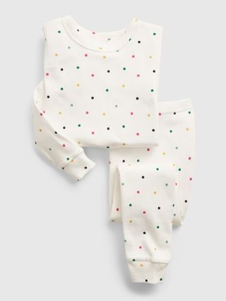 babyGap 100% Organic Cotton Polk-A-Dot PJ Set | Gap (US)