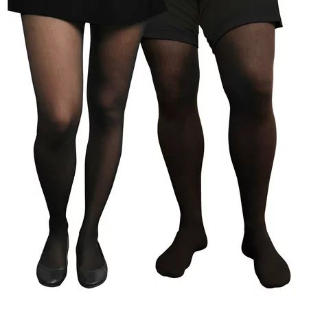 Adult Unisex Costume Black Tights-Large | Walmart (US)