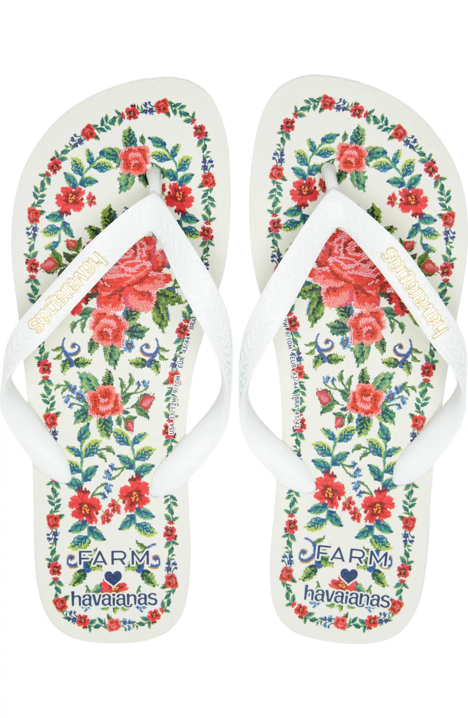 x FARM Rio Floral Tapestry Flip Flop (Women) | Nordstrom