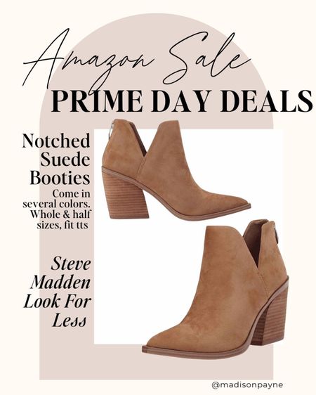 AMAZON PRIME DAY DEALS‼️ These notched booties from Amazon run tts, wearing a 9.
Amazon Prime Day is happening July 11 & 12. Shop all of Madison’s sale finds on her Amazon Storefront.

Boots, Booties, Fall outfit,  Amazon, Amazon Prime Day, Prime Day Deals, Amazon Sale, Madison Payne👞🌸

#LTKSeasonal #LTKshoecrush #LTKxPrimeDay