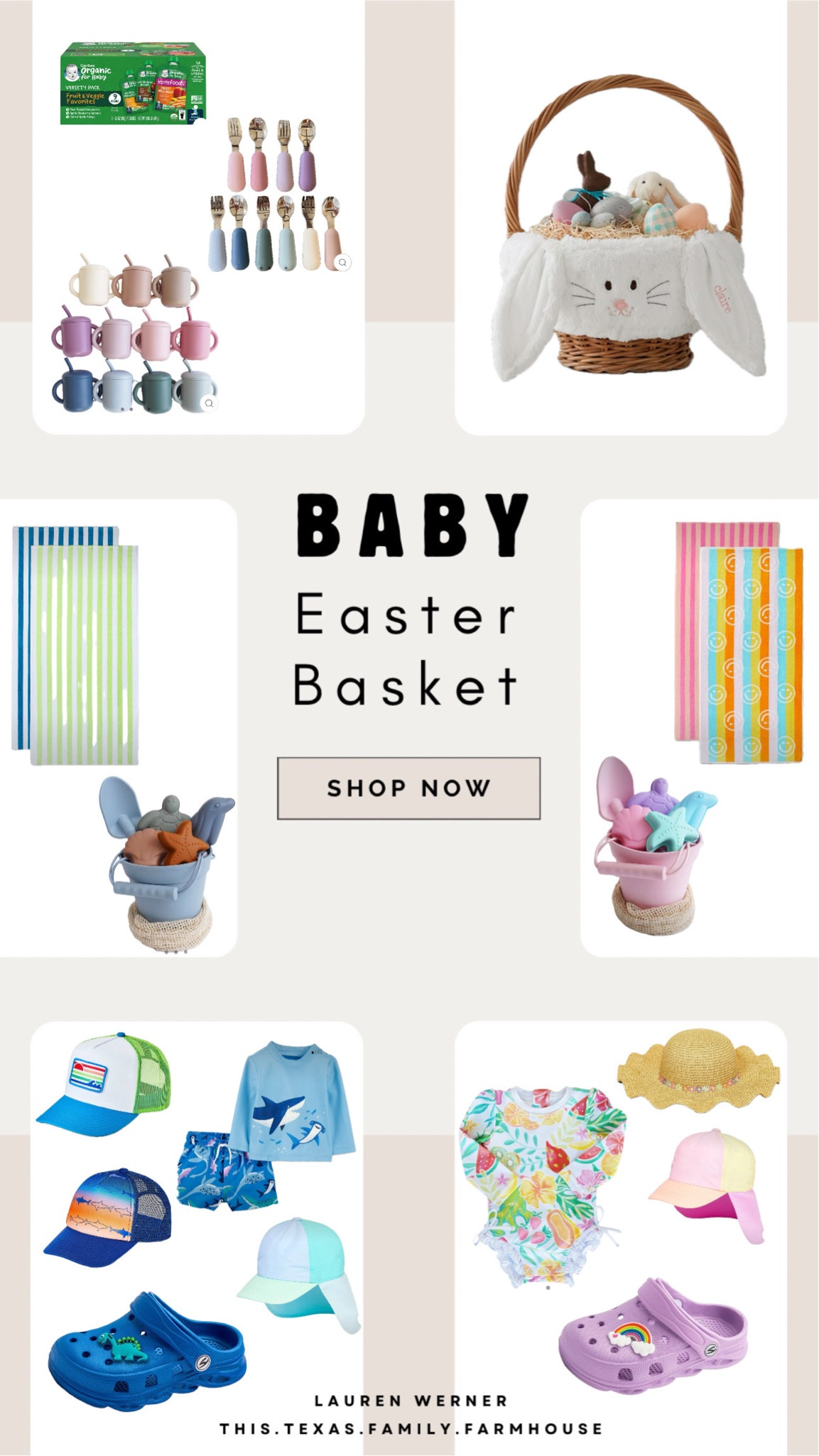 Baby items to add to Easter Baskets! Perfect for Spring and Summer. 

#LTKSeasonal #LTKbaby #LTKfamily