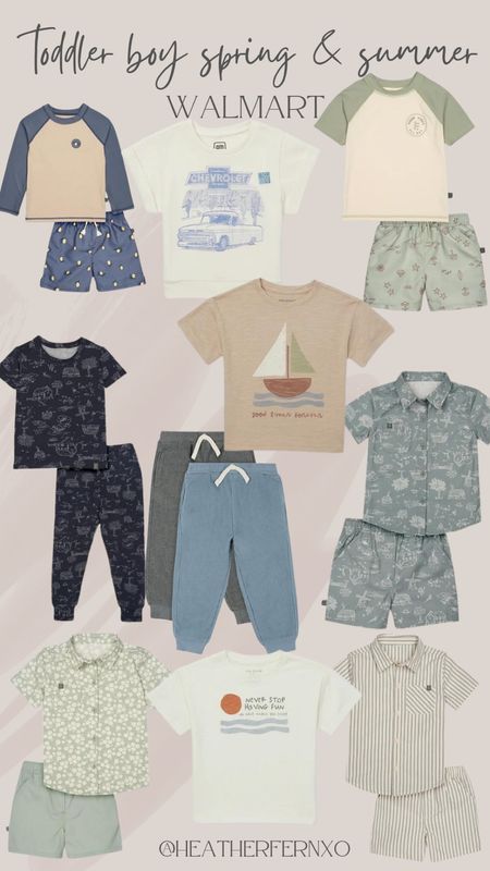 Toddler boy finds for spring and summer. Soooo many cute styles. You go Walmart! 

#LTKSeasonal #LTKtravel #LTKkids