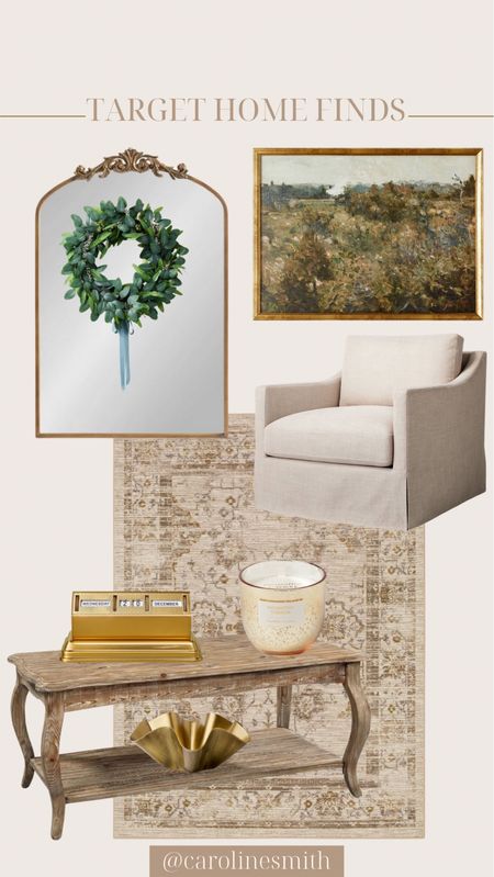 Target Home Finds

Faux plant, neutral home, clean girl, painting, neutral finds, rug, gold mirror, club chair, aesthetic, modern home, affordable home 

#LTKfamily #LTKhome #LTKMostLoved