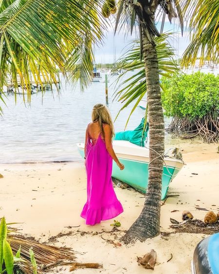 The Paloma Dress from 9seed! This comes in one size and I’m 5’4; I tied the straps to make it a bit shorter and linked all my favorites from this brand.
#ltktravel
#ltkstyletip
Pink Coverup’s 
Maxi Dress
Vacation Dress 
Summer Outfit 
9seed Dresses 

#LTKU #LTKSeasonal #LTKswim