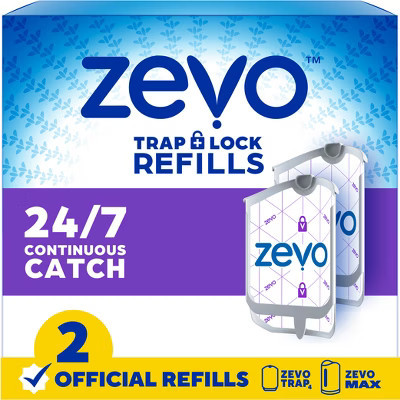 Zevo Flying Insect Trap Refills - 2ct: Indoor Use, Insect Traps, 2-Pack | Target