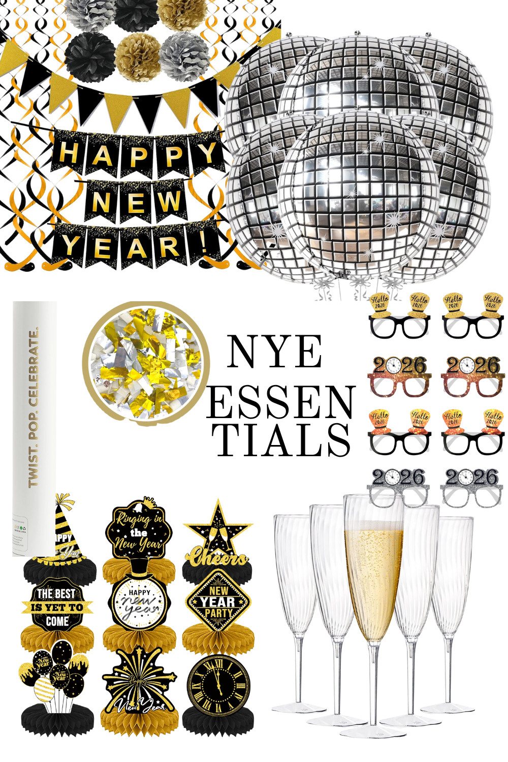 Last few hours to order your New Years Eve Party props!! 

 #LTKHoliday