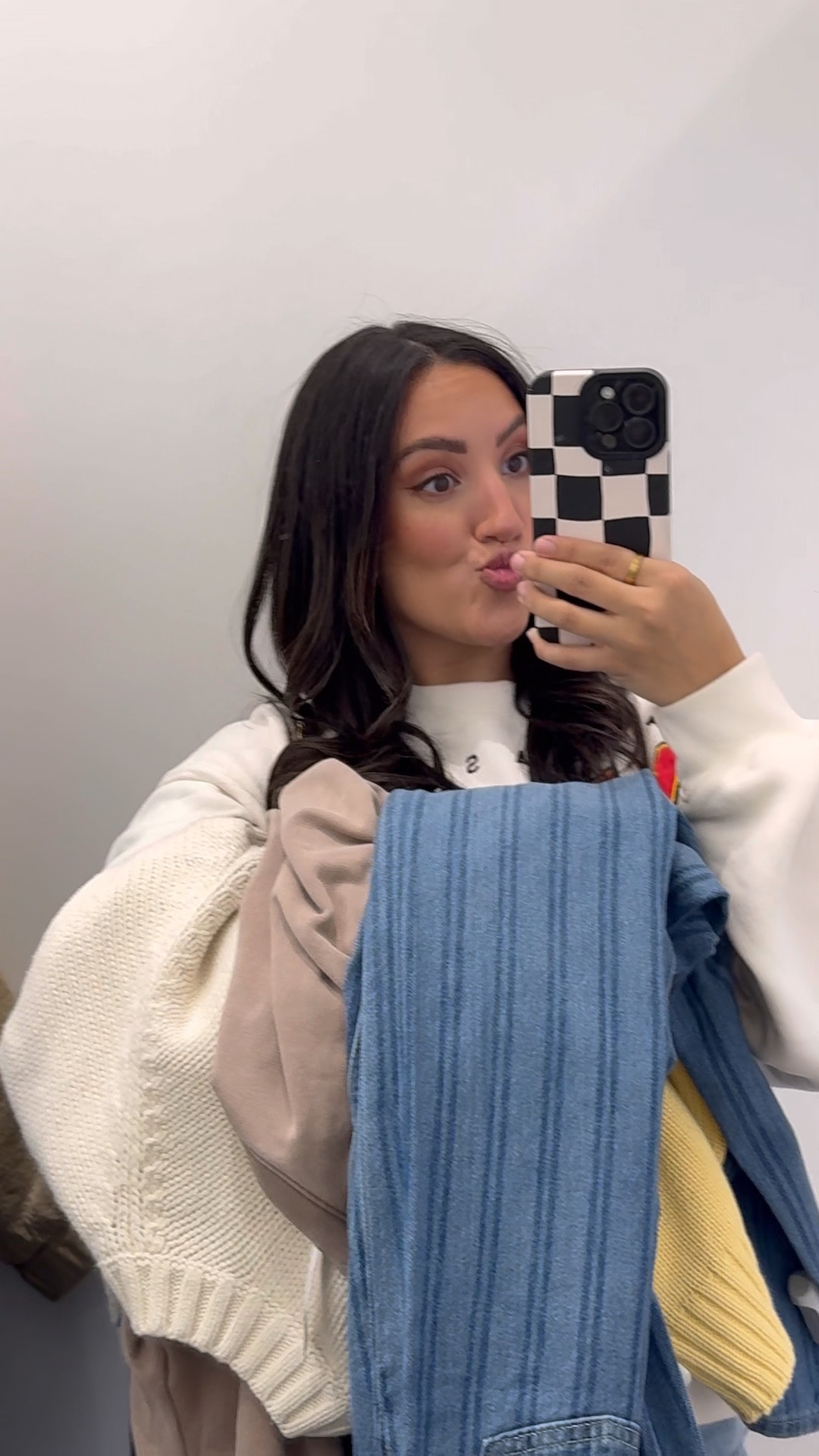 Gap try on!

Sizing:
Jeans- 27
Tops-small
Beige jacket- XS/S

#LTKFindsUnder100 #LTKStyleTip #LTKFindsUnder50