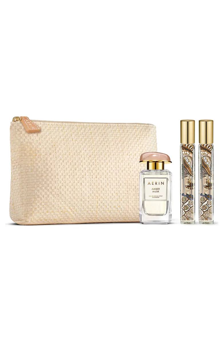 AERIN Deluxe Amber Musk Collection Set USD $215 Value | Nordstrom