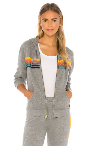 5 Stripe Zip Hoodie
                    
                    Aviator Nation | Revolve Clothing (Global)