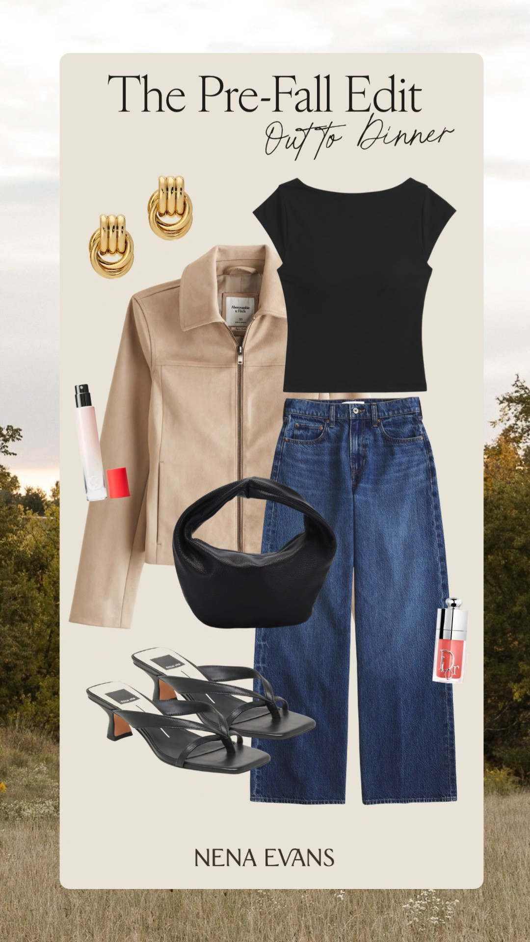 What to Wear: Out to Dinner 🍷 

pre-fall outfit inspo, pre-fall edit, abercrombie jeans, abercrombie denim, date night outfit, dinner outfit, mom outfit, postpartum outfit, suede jacket

#LTKSeasonal