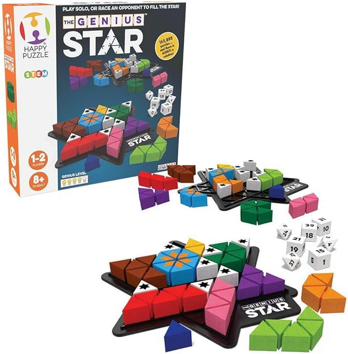 The Happy Puzzle Company The Genius Star | Toy of The Year Award Winning Family Board Game | 165,... | Amazon (US)
