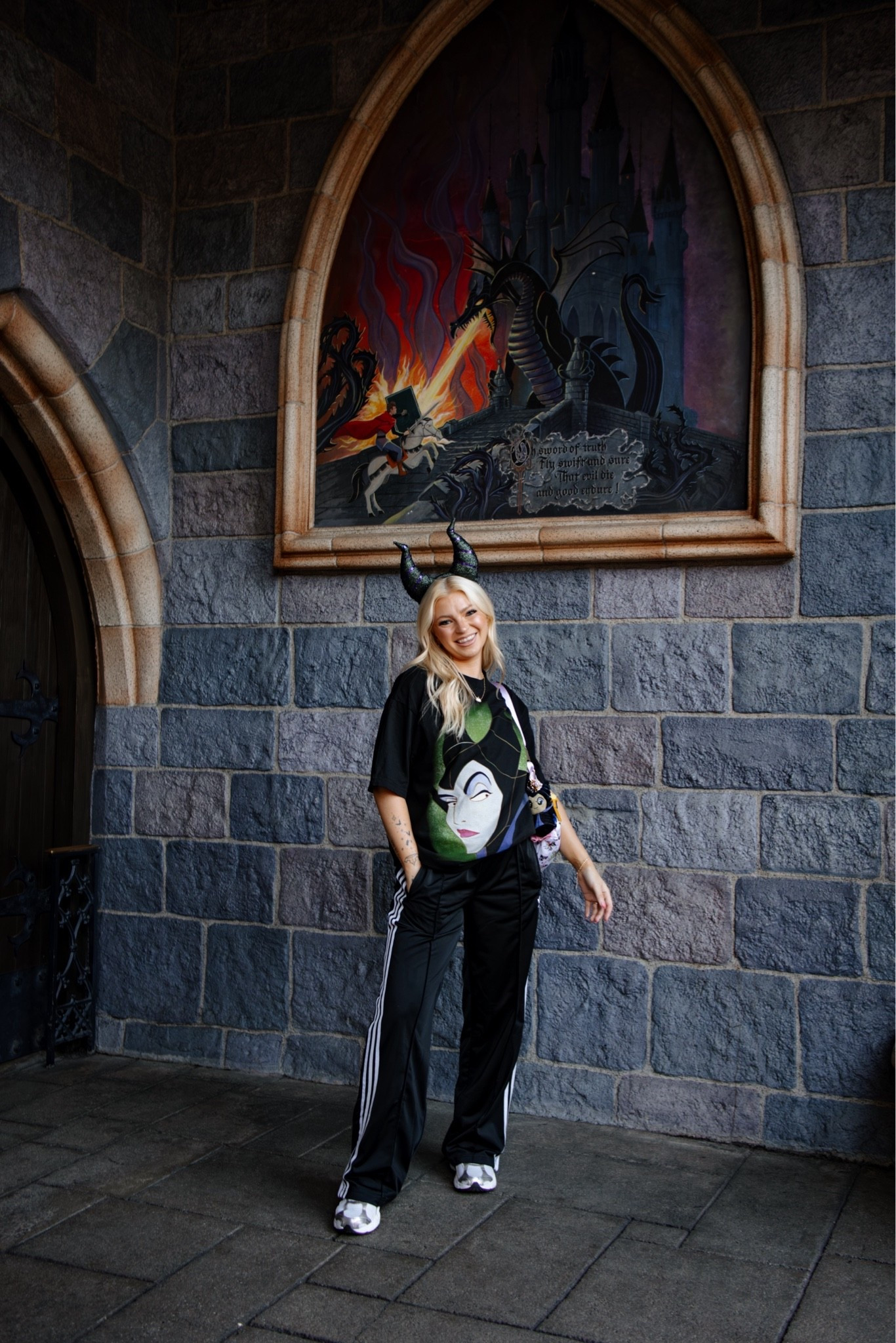 Maleficent outfit inspo 

Tee - Astro tees 
Ears - parks from years ago

#LTKgrwm #LTKootd