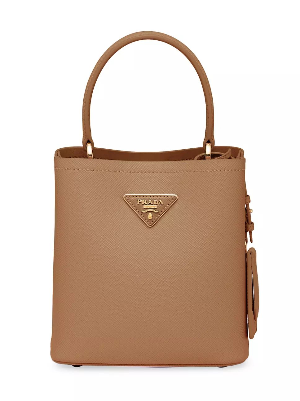 Prada Small Saffiano Leather Panier Top Handle Bag | Saks Fifth Avenue