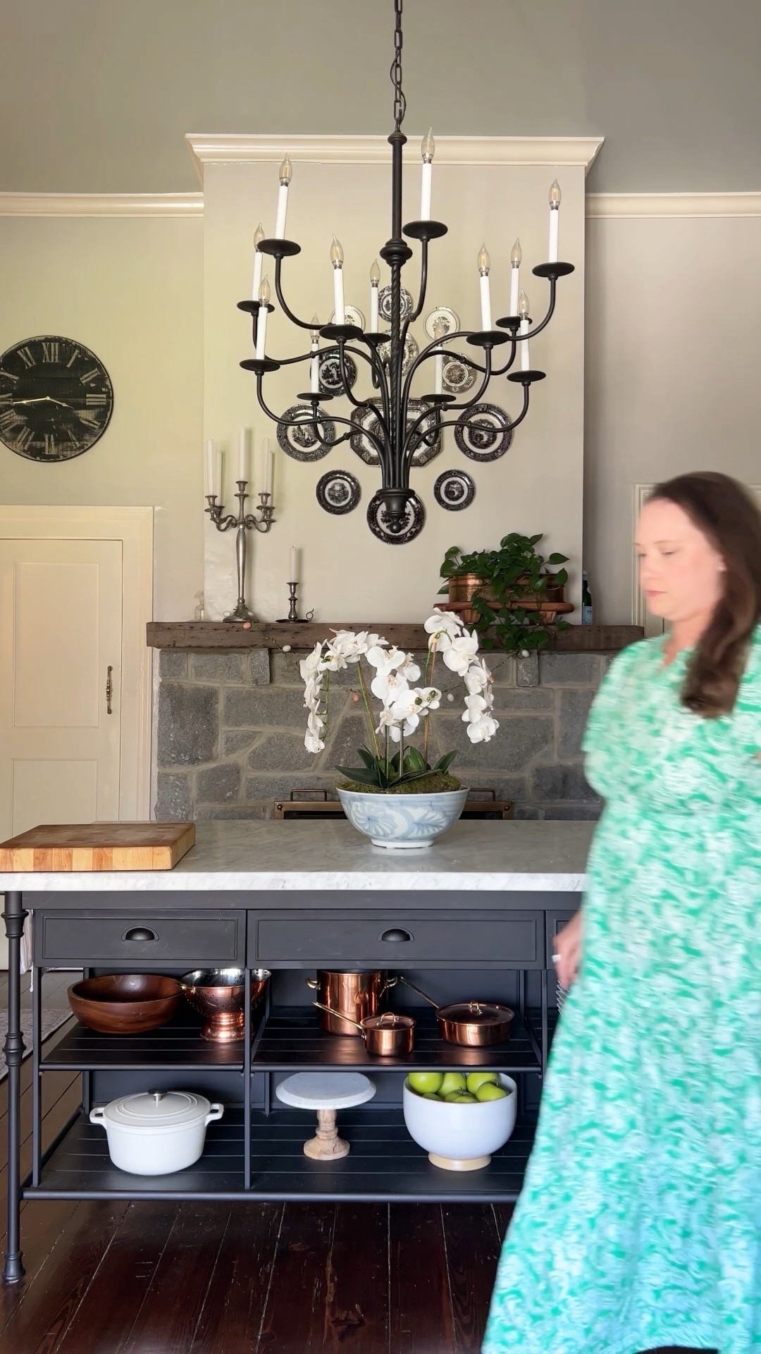 Kitchen island styling 
Spring dress 
Crown and Ivy dress 
Green dress 

#LTKhome 

#LTKVideo #LTKSeasonal
