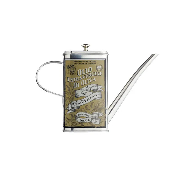 KitchenCraft World of Flavours Italian Stainless Steel Oil Can Drizzle 500ml | Dunelm (migrated)