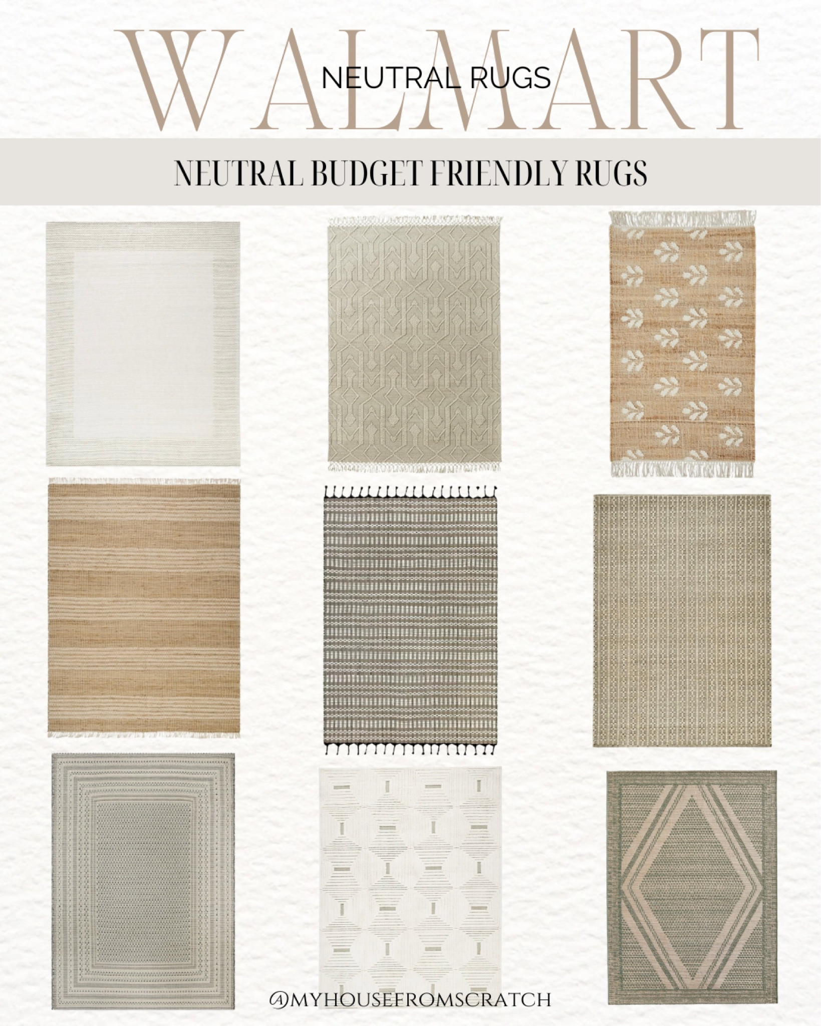 Walmart home, Walmart rug, rug, neutral rugs

#LTKstyletip #LTKhome #LTKfamily