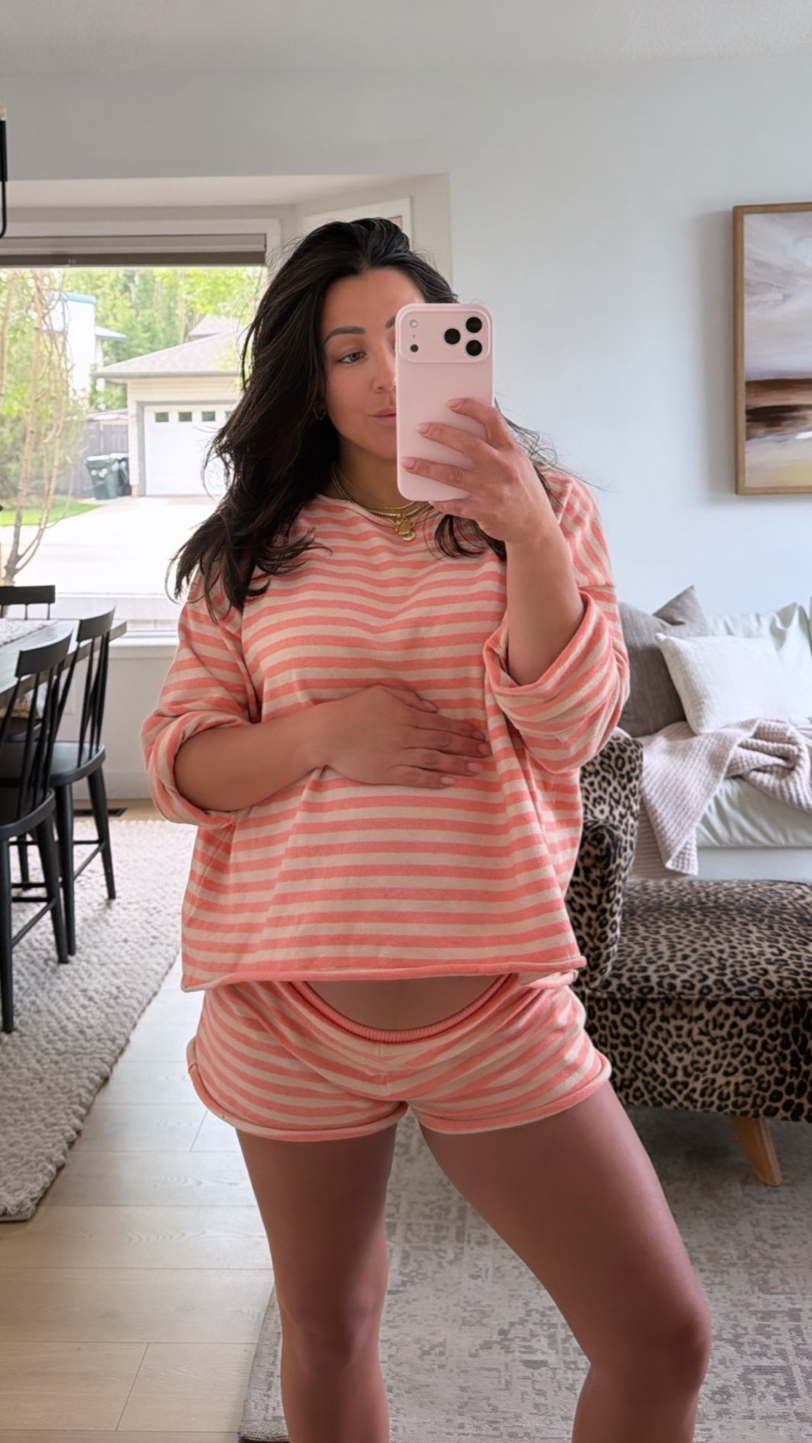 The comfiest set! Perfect for pregnancy & postpartum. Wearing a size Small 🤍

#LTKcanada #LTKstyletip #LTKmaternity