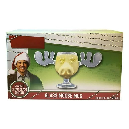 National Lampoon's Christmas Vacation Griswold Moose Mug 8oz Glass Set of 1 | Walmart (US)