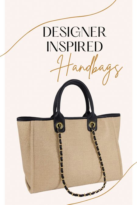 This classic tote is designer inspired and perfect for spring/summer and under $25!

#LTKunder50 #LTKSeasonal #LTKitbag