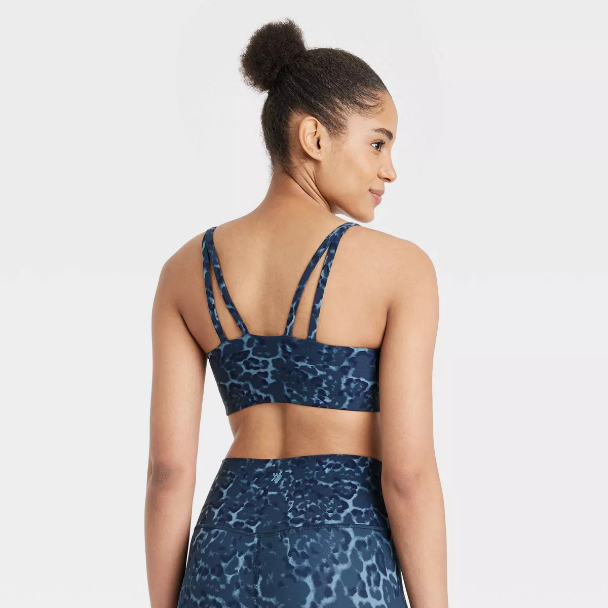 Women's Everyday Soft Light Support Strappy Sports Bra - All In Motion™ | Target