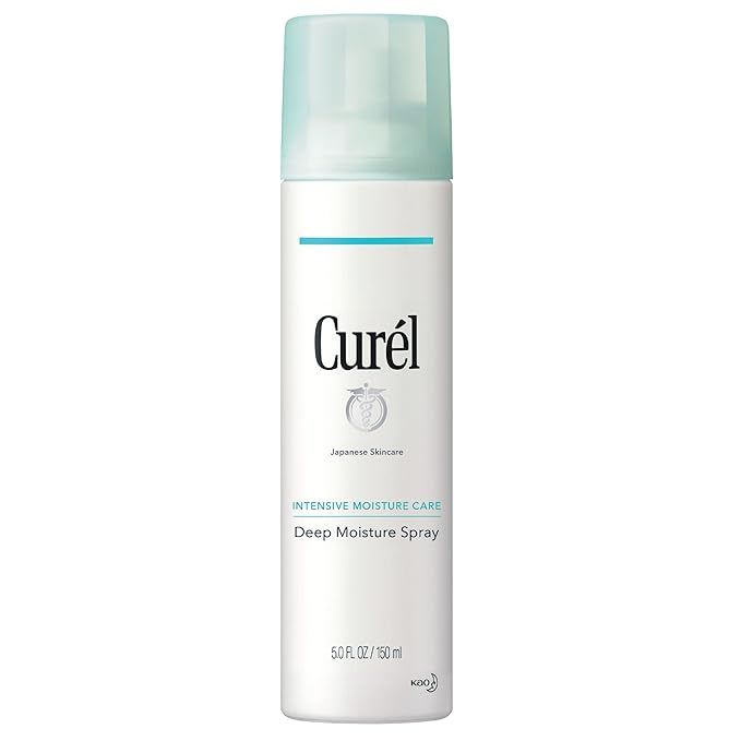 Curel Japanese Skin Care Deep Moisture Spray, Spray on Moisturizer for Dry Skin, Face Hydrating S... | Amazon (US)