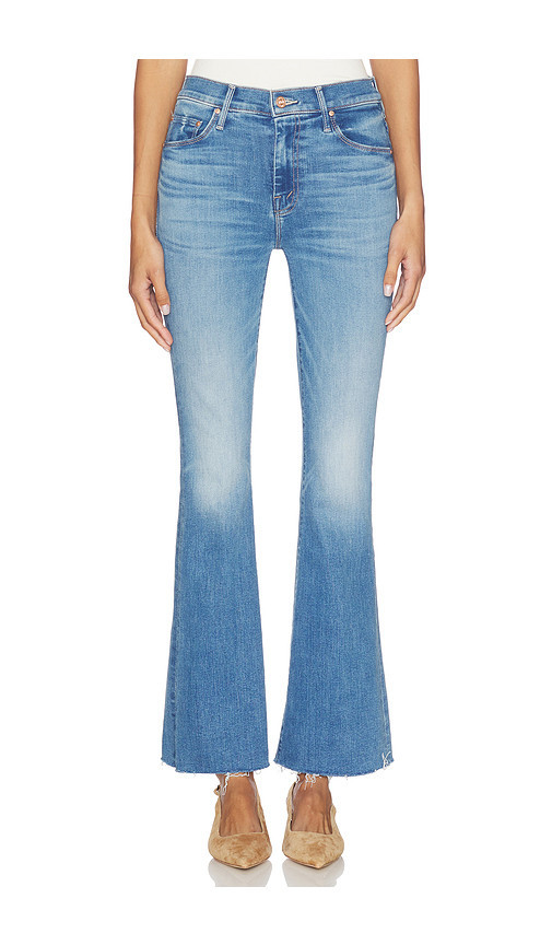 MOTHER Flare Jeans in Navy. Size 29. Also in 24, 26, 27, 31, 32, 34. | Revolve Clothing (Global)
