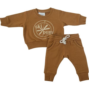 Ski Bum French Terry Set | Mebie Baby