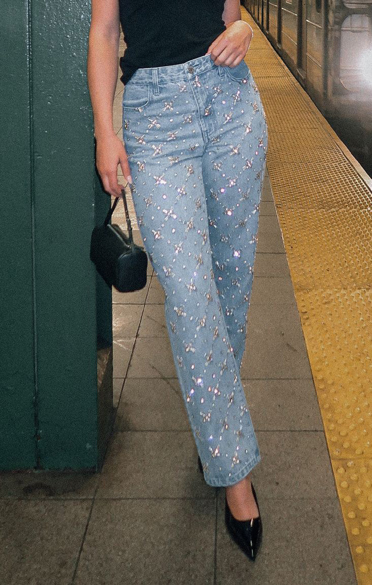 Icon Jeans ~ Jeweled Indigo | Show Me Your Mumu