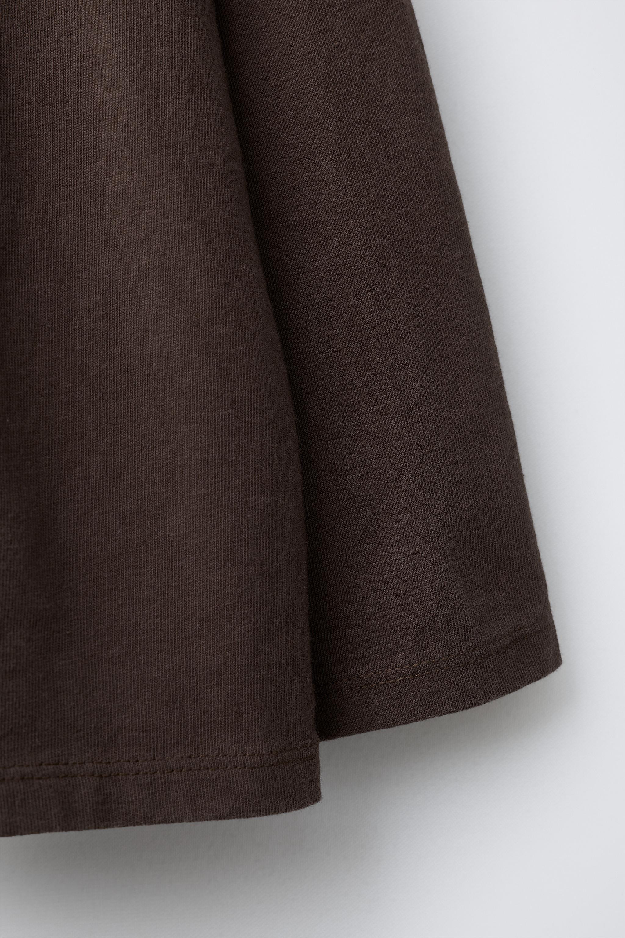 T-SHIRT MIT FROTTEE-CAPYBARA-PATCH | Zara DE