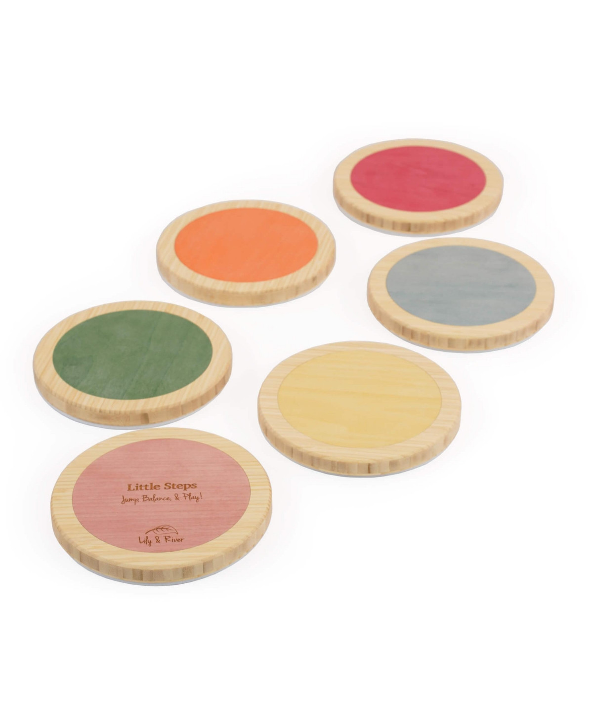 Lily And River Bamboo Little Steps Montessori Stepping Stones | Macys (US)