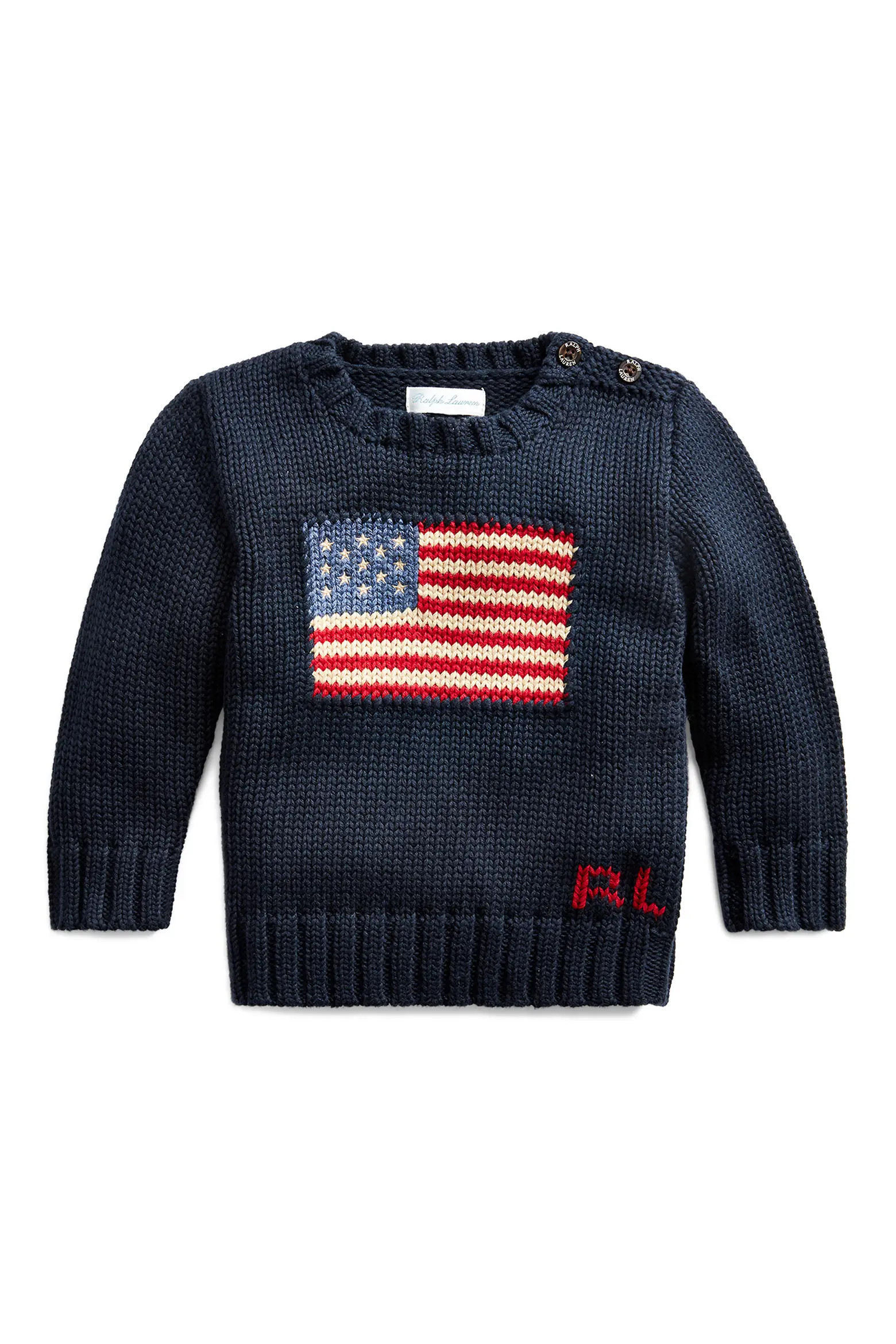American Flag Cotton Crewneck Sweater (Men) | Nordstrom | Nordstrom