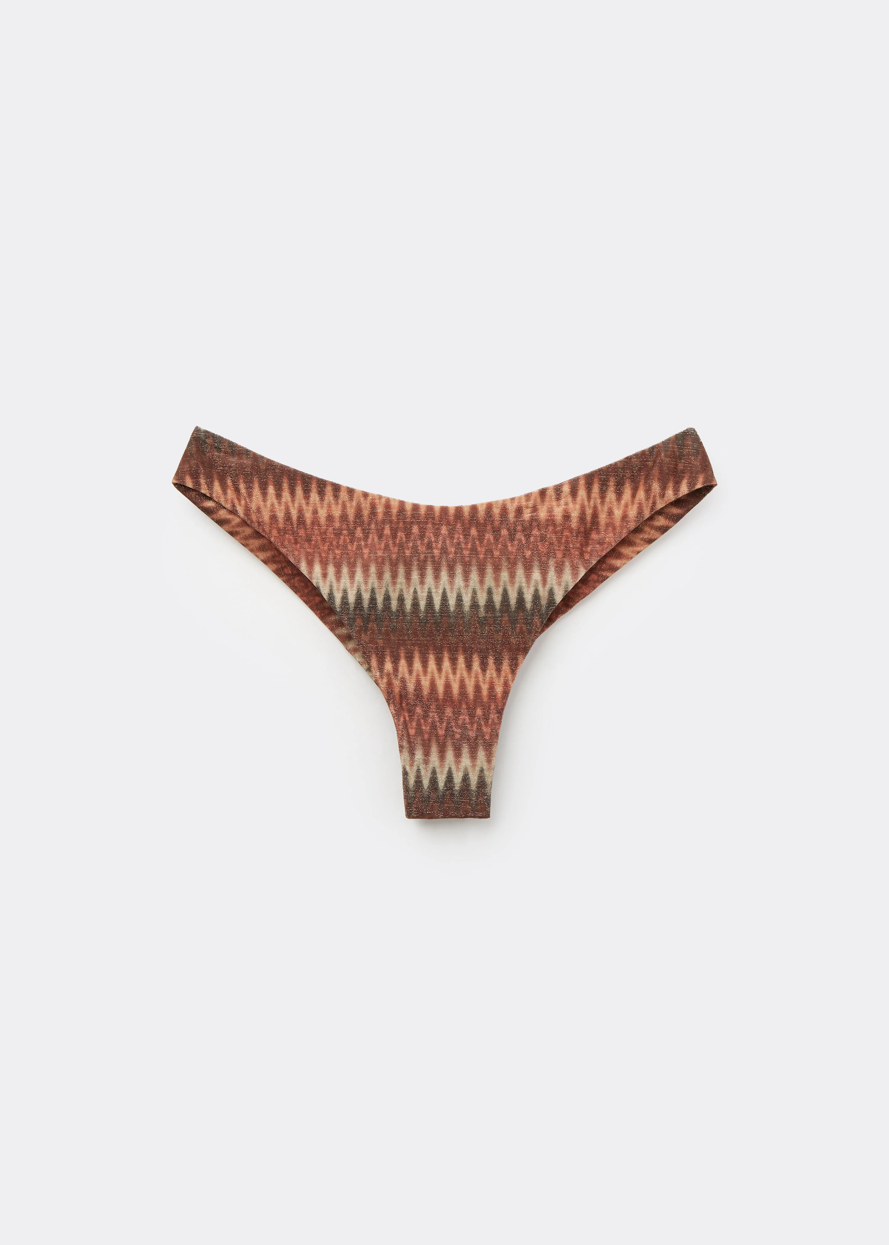 Golden Chevron Brazilian Swimsuit Bottoms | Calzedonia US
