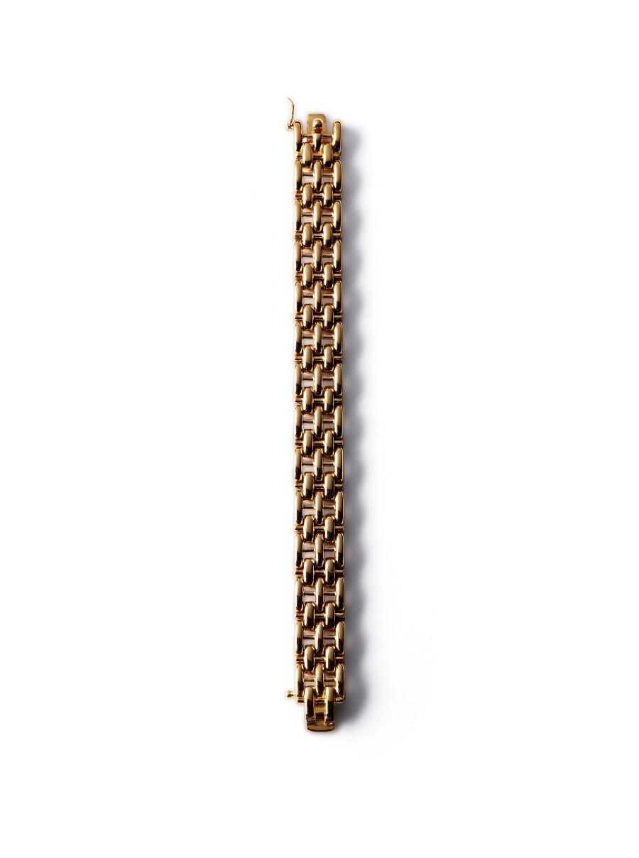 LEONORA LINK BRACELET, GOLD | Dorsey