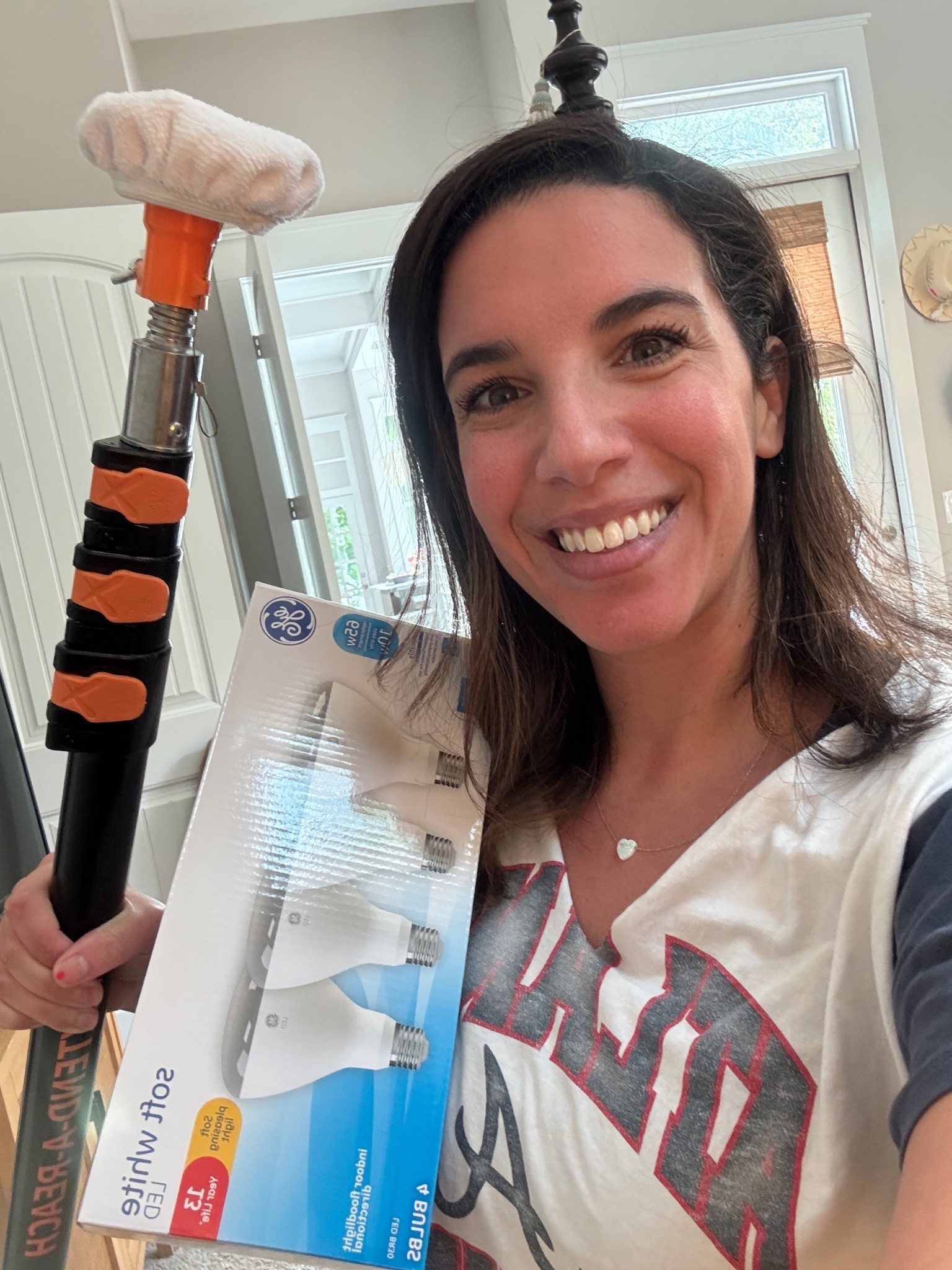 the answer to my short girl problems and changing my indoor 12 feet ceiling lightbulbs! This is a must have!

#LTKFindsUnder50 #LTKFamily #LTKHome