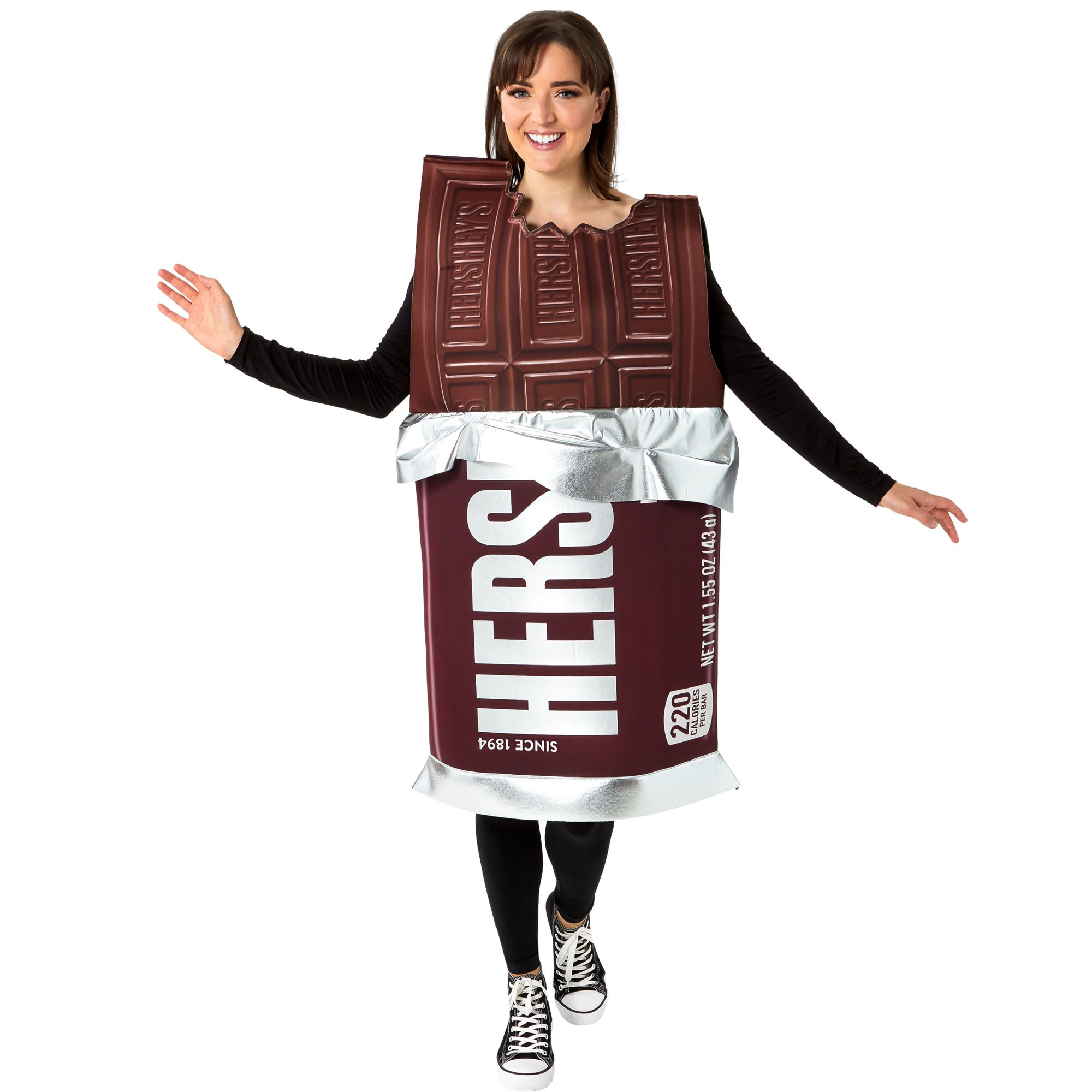 Hershey Bar Candy Adult Unisex Halloween Costume | Walmart (US)