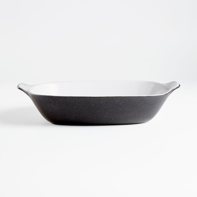 Mikey Black-and-White Baker by Leanne Ford + Reviews | Crate & Barrel | Crate & Barrel