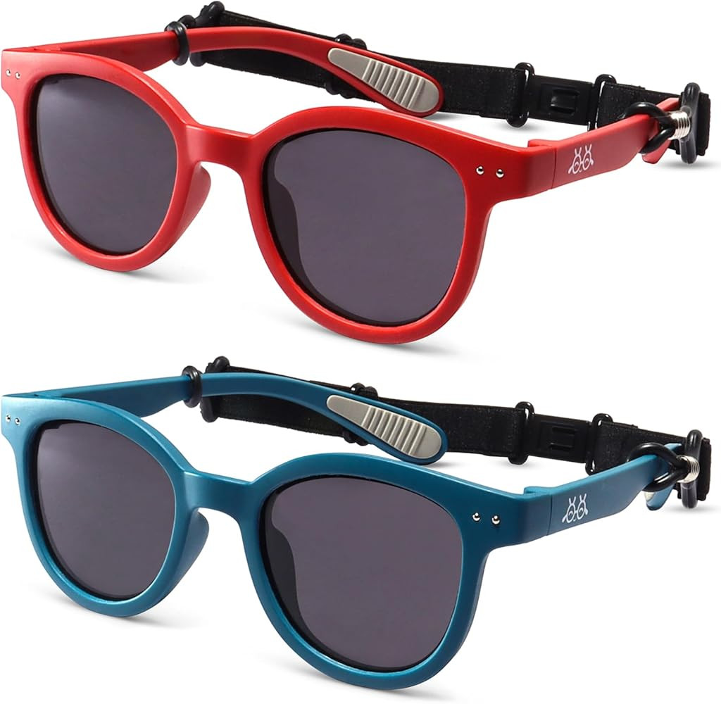 EYEBUDDY Kids Toddler Sunglasses Age 2-4/3-5 Boys Girls Polarized UV Protection Sun Glasses for A... | Amazon (US)