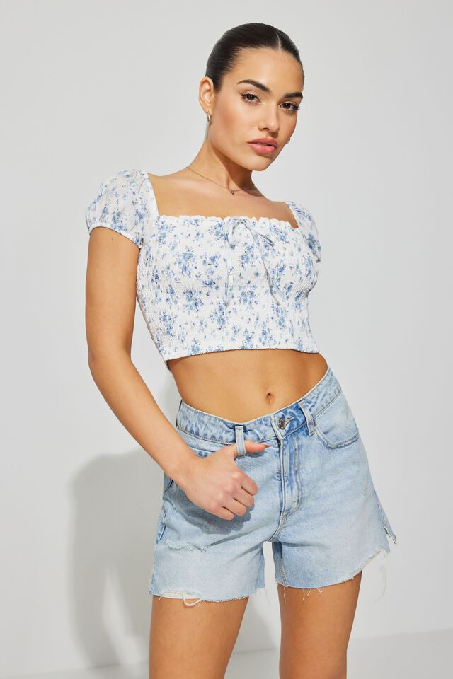 Vintage Cut-Off Denim Short | Garage Clothing