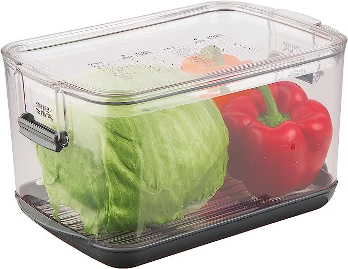 Prepworks by Progressive Produce ProKeeper Storage Container with Stay-Fresh Vent System, 5.7 Qua... | Amazon (US)