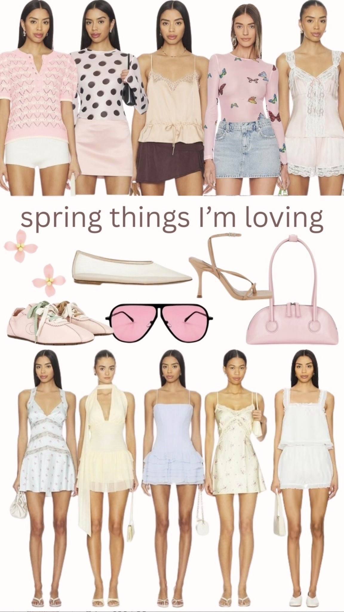 Cutesy spring things I’m loving from Revolve. 

#spring #revolve #pink #yellow #dress

#LTKootd #LTKdayinmylife #LTKgrwm

#LTKFestival #LTKOver40 #LTKU