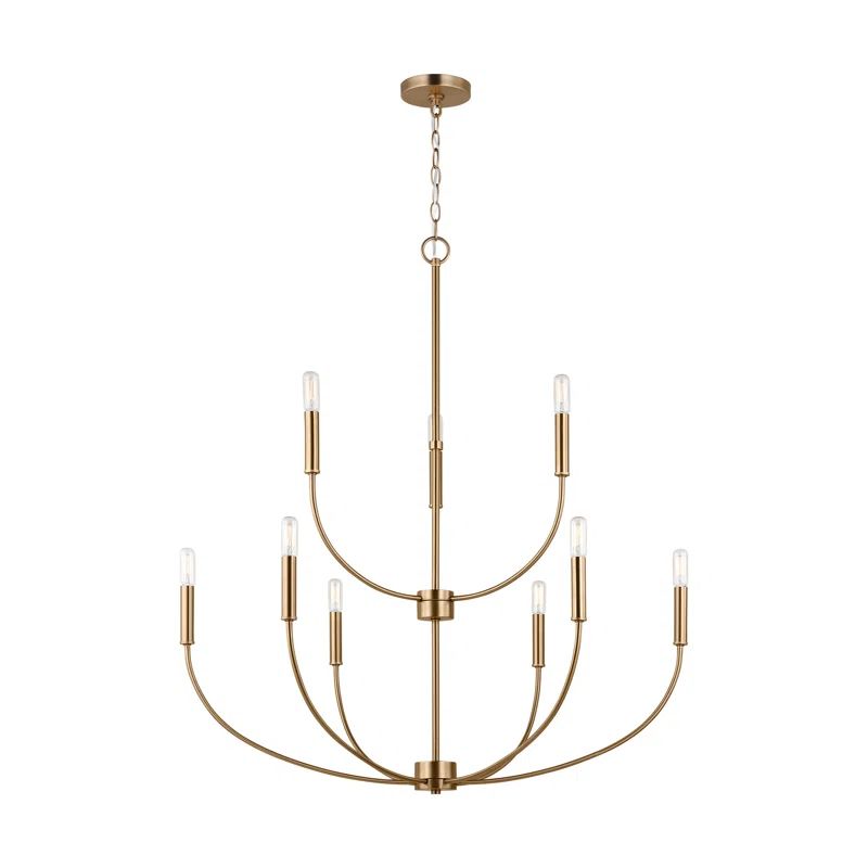 Kendrey 9 - Light Dimmable Classic / Traditional Chandelier | Wayfair North America