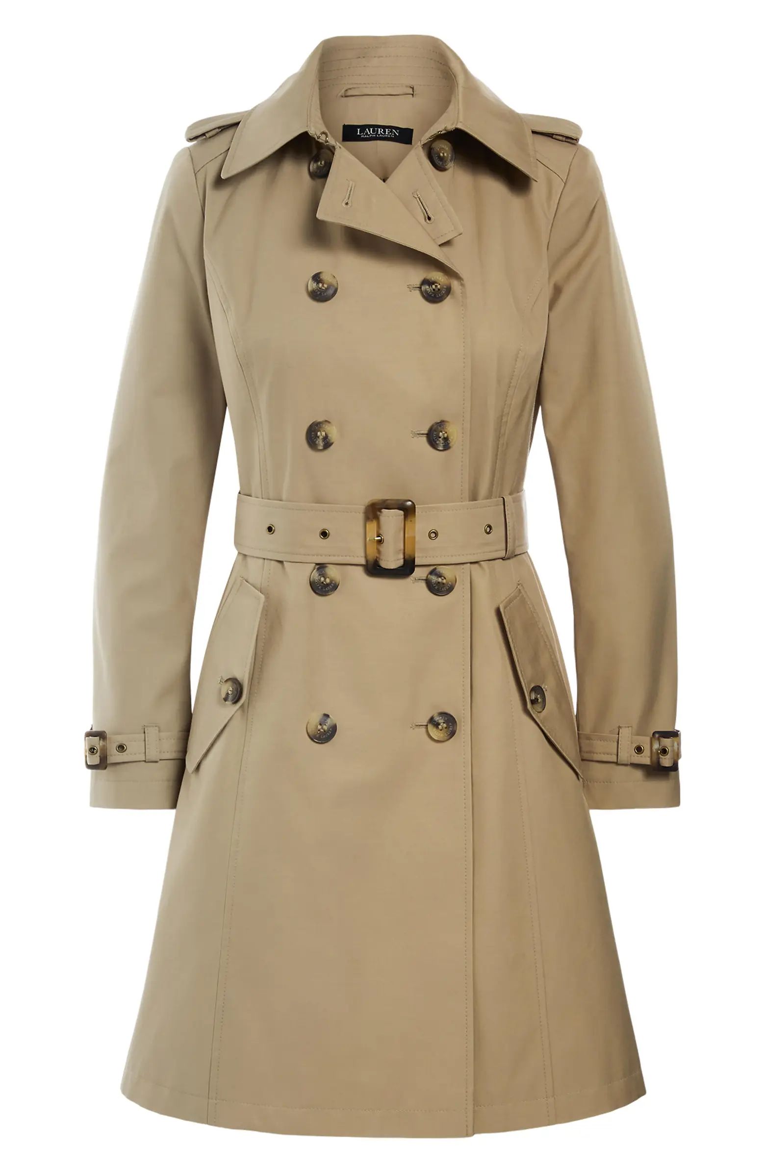 Cotton Blend Trench Coat | Nordstrom