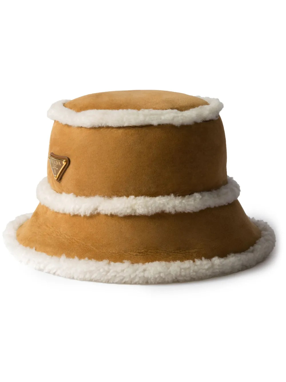 suede shearling bucket hat | Farfetch Global