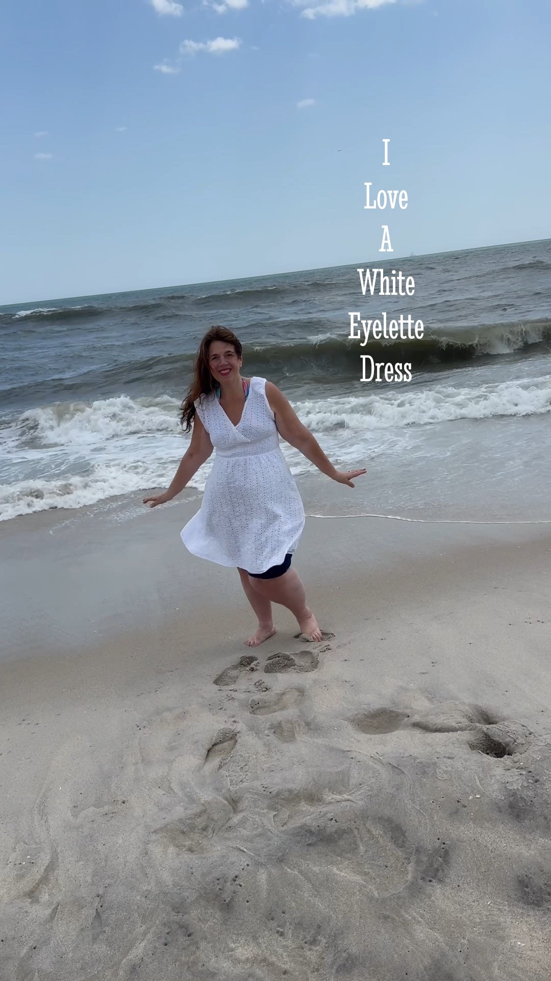 The versatility of a white eyelet dress is ever unfolding. Second time wearing this beauty as my beach cover up!

How do you wear eyelet dresses?

I love the classic white but this affordable exact dress comes is several color options, too! 🤍🩷💚🖤

Let me know which one you grab💬👇

#LTKSeasonal #LTKSummerEdit #LTKOver40