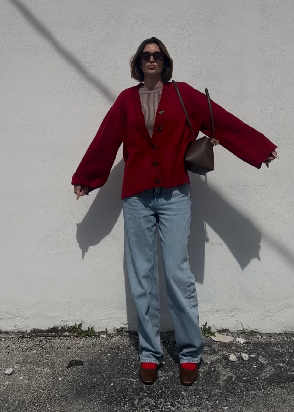 Styling red socks 🧦 

#LTKstyletip