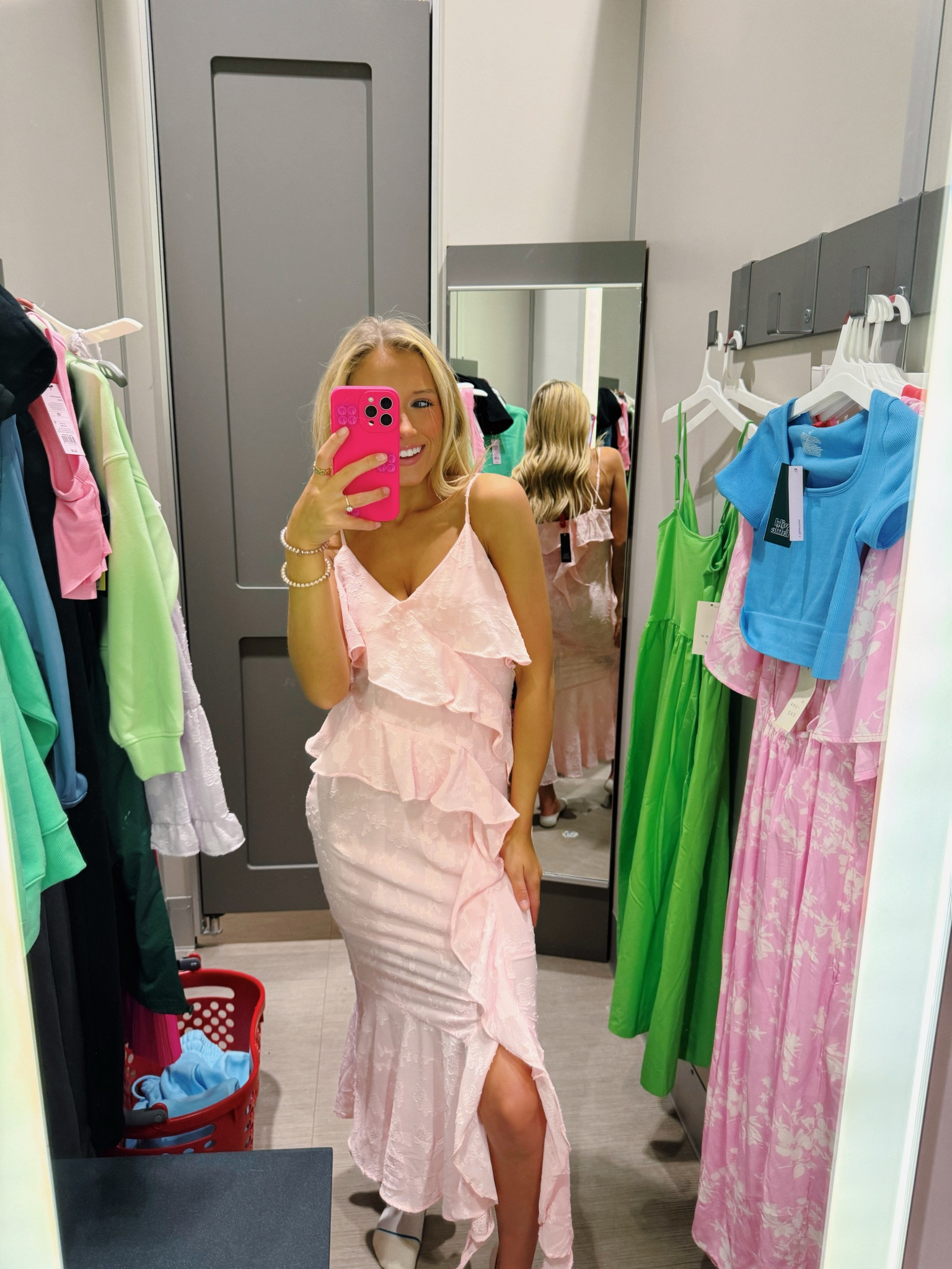 pink dress moment ✨
-Easter, spring weddings
-I’m wearing an XS

#LTKfindsunder50 #LTKstyletip #LTKSpringSale