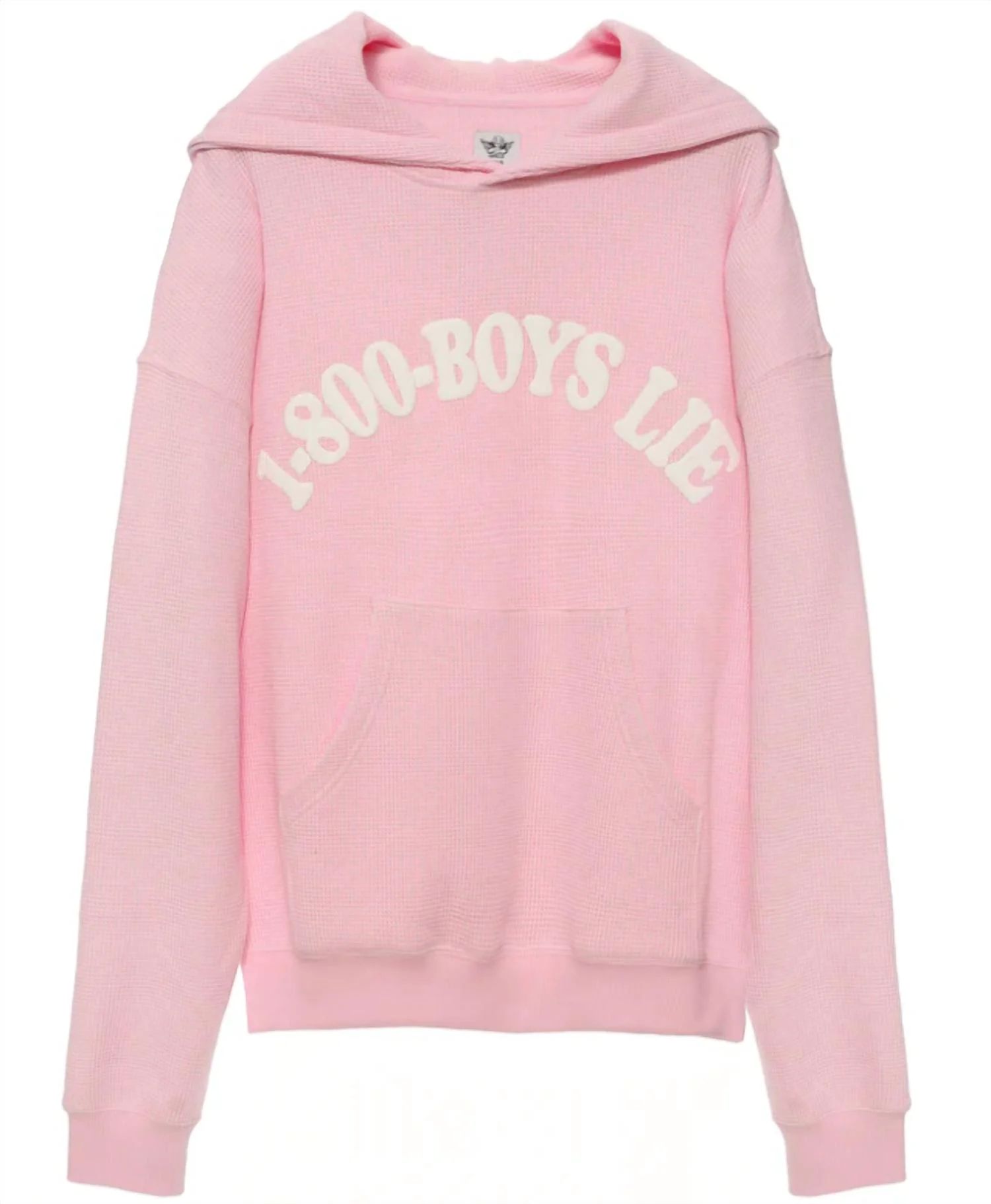 Revamped Racer Hoodie Sweater In Pink | Shop Simon