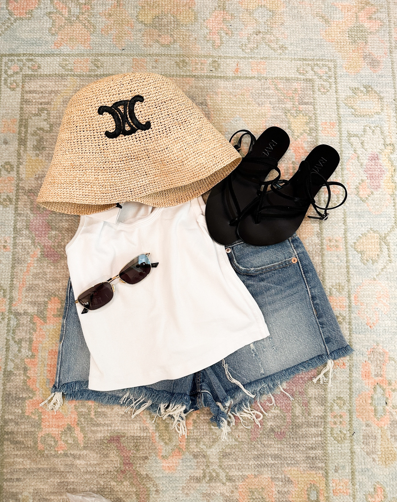 Spring outfit inspiration!!!🌸

These Agolde jean shorts are my favorite! They pair perfectly with everything and are so comfortable!😍

Spring outfit, everyday outfit inspiration, dark wash jeans outfit, dark wash jean short outfit, white tank top outfit, straw hat, straw bucket hat, straw bucket hat outfit, black sandals, mom outfit inspiration, cute outfit inspiration 🩷

#LTKFindsUnder100 #LTKStyleTip #LTKShoeCrush