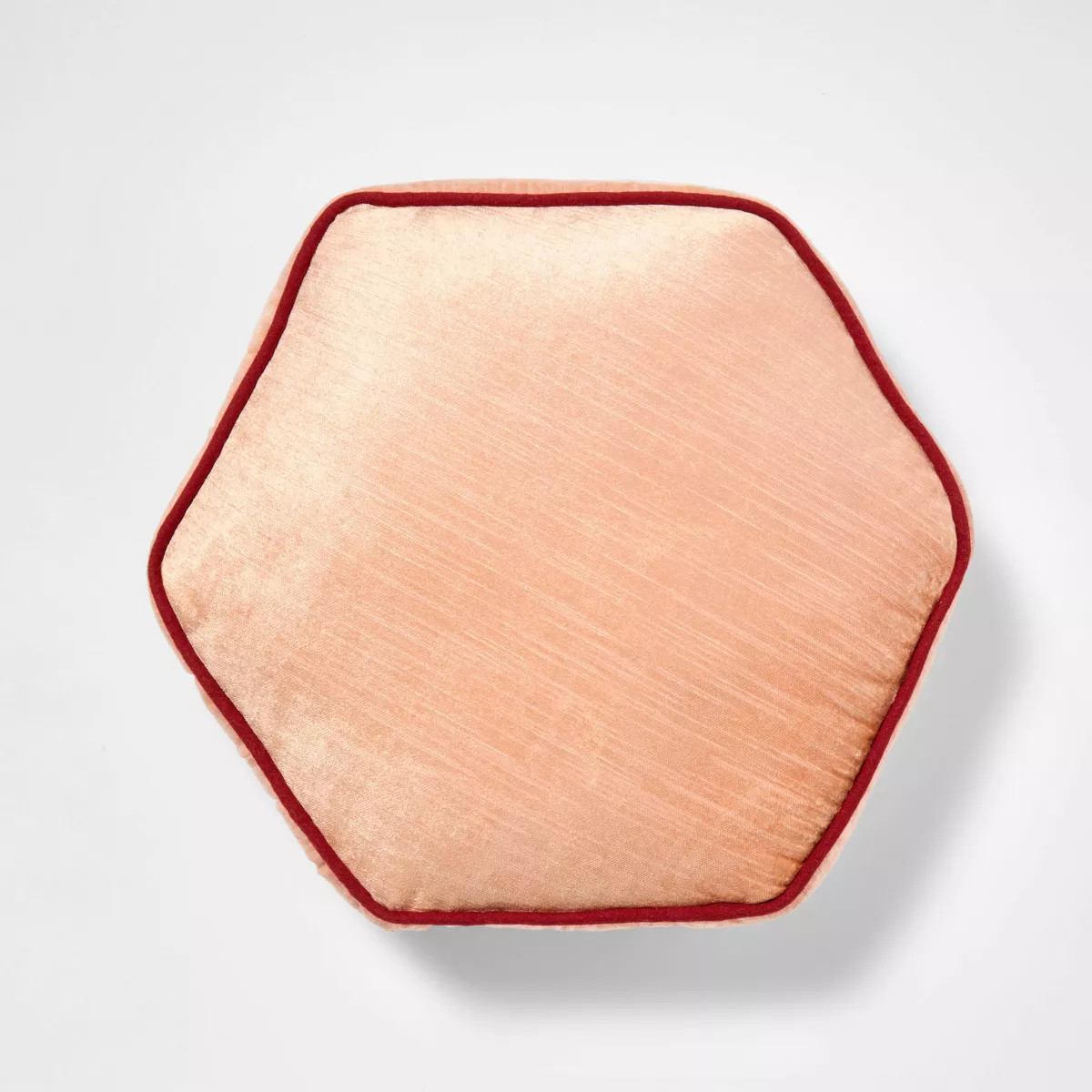 16" Textured Velvet Hexagon Throw Pillow - Threshold™ designed with Studio McGee | Target